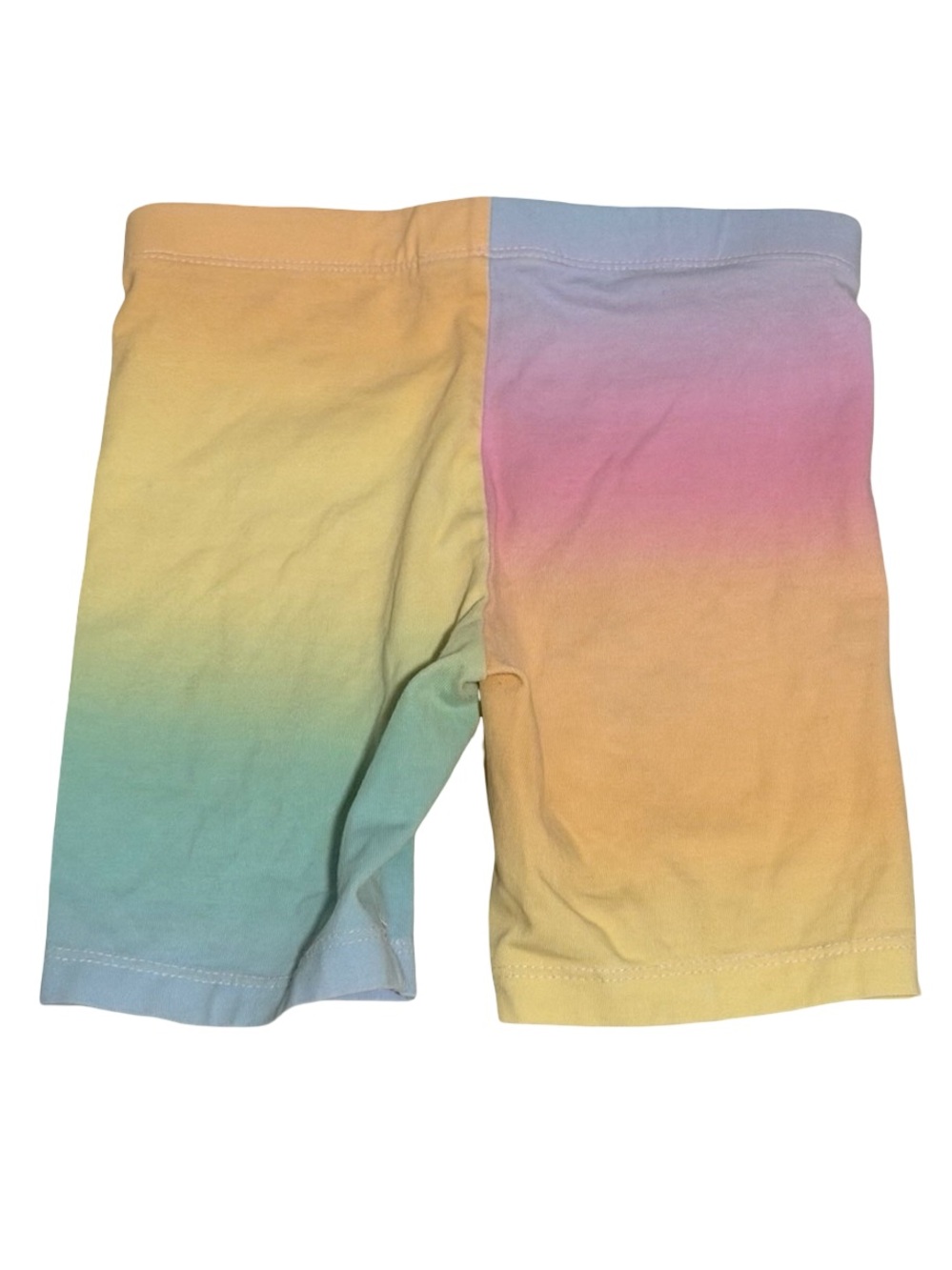 Wonder Nation Girls Rainbow Ombre Cotton Bike Shorts Size 6-6X